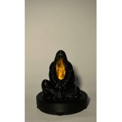 Resim BuDu Crea Halloween Meditasyon Yapan Melek LED Lamba 