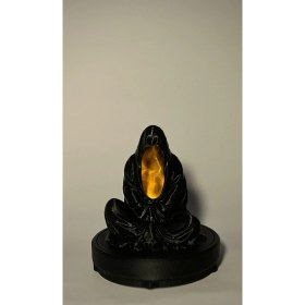 Resim BuDu Crea Halloween Meditasyon Yapan Melek LED Lamba 