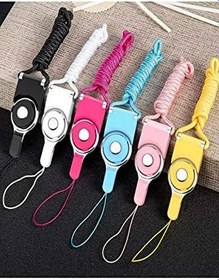 Resim Telefon Askısı Tutucu İp Turuncu 