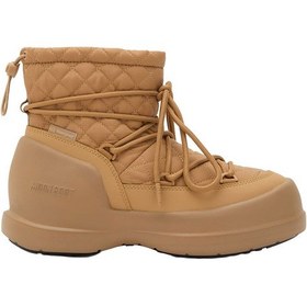 Resim L003 Sand Bot Kadın 80d2500020 Moon Boot Mezzaluna Quilted Mid Wp L003 Sand 