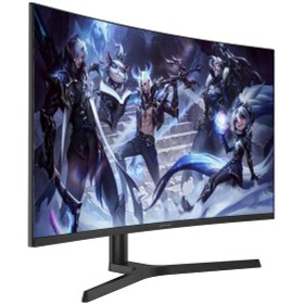 Resim Gameraider Horus Gr32qc18v 32 İnç 180hz 0.5ms 2k Qhd Adaptive Sync Va Kavisli Pivot Gaming Monitör 