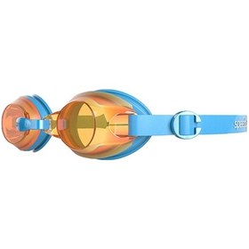 Resim Speedo 8-092989082 Jet Çocuk Yüzücü Gözlüğü Turuncu Mavi 