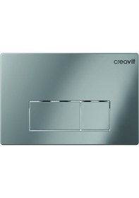 Resim Creavit Arc Parlak Krom Kaplama Kumanda Paneli GP8004.00 Krom 