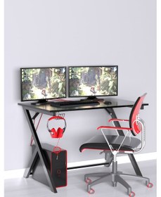 Resim Evdemo Milenyum Profesyonel Oyuncu Masası Siyah 