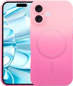 Resim Cbtx İphone Uyumlu 16 İçin Sıvı Tpu Silikon Gradyan Magsafe Telefon Kılıfı 