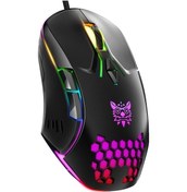 Resim Rogfer Onıkuma Cw902 Rgb Aydınlatma Kablolu Fare Siyah Diğer - Black Diğer 