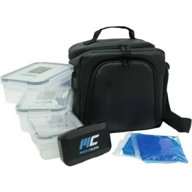 Resim Musclecloth Elite Termo Çanta Seti Siyah 