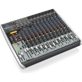 Resim Aesco Xenyx QX2222USB Premium 22 Giriş 2/2 Veri Yolu Mikser, Xenyx Mic Preamps ve Kompresörlü, Klark Teknik Multi-Fx Işlemci, Kablosuz Seçenek ve Usb/audio Arayüzü 
