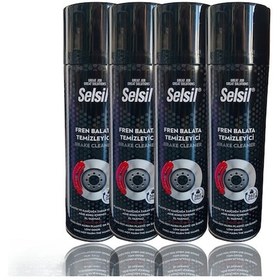 Resim 4 Adet Selsil Fren Balata Temizleme Spreyi 500 Ml 