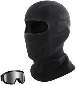 Resim Kar maskesi, kayak maskesi, erkek kayak maskesi, kar maskesi, motosiklet, kayak gözlüğü, kar maskesi kış aylarında sıcak tutar ve hem erkekler hem de kadınlar için uygundur 