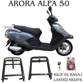 Resim Arora Alfa 50 Kızaklı Kurye Paket Çanta Demiri 