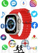 Resim Bunnys Reeder P13 Blue Max Lite 2022 Uyumlu Akıllı Saat Konuşma Özellikli Watch 8 Ultra 49MM AMOLED EKRAN 