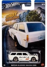 Resim Hot Wheels Premium Hot Wagons Datsun Bluebird Wagon 510 Hrr88 