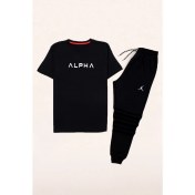 Resim Trendypassion Alpha Baskılı Eşofman Takımı 