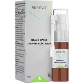 Resim Venatura Demir Sprey Takviye Edici Gıda 15 ml 