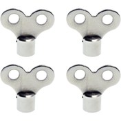 Resim STOREMAX Kalorifer Radyatör Petek Havlupan Hava Alma Anahtarı Purjör 4 Adet maxshtr 1053513 