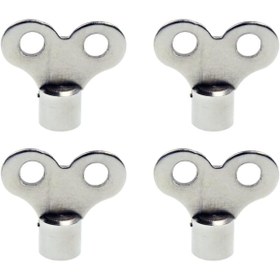 Resim STOREMAX Kalorifer Radyatör Petek Havlupan Hava Alma Anahtarı Purjör 4 Adet maxshtr 1053513 