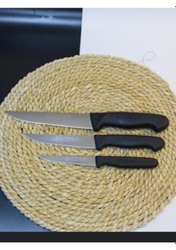 Resim Sürbisa 3'lü Mutfak Bıçağı Seti Çok Renkli 