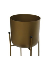 Resim Superbia Metal Ayaklı Saksı Büyük Boy Sarı 