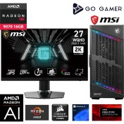 Resim Go Gamer GA2198DK Amd Ryzen 9 9900X3D / 64GB Ddr5 6000MHZ / 2tb Nvme SSD 6000-5000MB-SN / Rx 9070 16GB / 360MM Sıvı Soğutma / B650 Gaming / Msı 27" 2k 180Hz. / Windows 11 Pro Masaüstü Bilgisayar 
