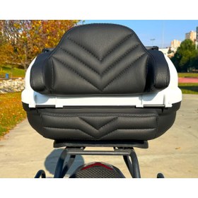 Resim AVR STORE C-101 Siyah Dikiş Universal Çanta Sırt Dayama – Ergonomik, Kolay Montajlı 