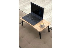 Resim Jest Dekor Konsept Laptop Sehpası Seyyar Kahvaltı Masası Katlanır Çalışma Sehpası Atlantik Çam 
