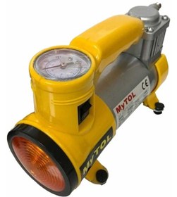 Resim Metal Gövdeli Ve Işıklı Mini Araç Hava Kompresörü 5224 