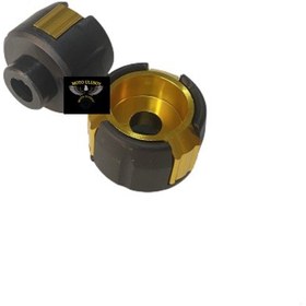 Resim Ön Teker Koruyucu Takozu Sarı Siyah Yamaha Nmax 125 155 