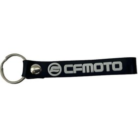 Resim Cf Moto Anahtarlık Siyah-beyaz 