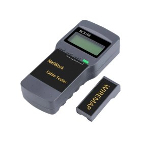 Resim Dijital Kablo Tester Sc8108 Dijital Rj45 Network Kablo Test Cihazı 
