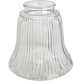 Resim Aspen 23080-4a Geçişli Şeffaf Fitilli Tavan Vantilatörü Yedek Cam Gölge, 6,5 Cm Takıcı, 10,6 Cm Çap X 10,16 Cm Yükseklik, 4 Paket 