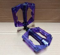 Resim Şeffaf Evo Platform Geniş Pedal mor 
