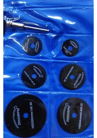 Resim 7 Parça Çelik Freze-Dramell-Gravür Makinesi Testere Seti 