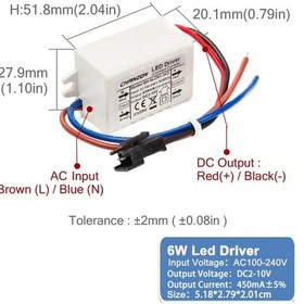 Resim Chanzon Led Sabit Akım Adaptörü 6w-50w 300ma-1500ma Güç Kaynağı, Lamba Trafo 1w Chınaaltın Altın 