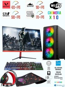 Resim RAMTECH Chimera X10 I5 9400f / Rx580 8gb / 256gb Ssd 1tb Hdd / 16gb Ram / 23.6'' Curved Oyuncu Bilgisayarı 