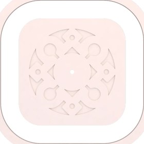 Resim Motifpiyer Lamba Tavan Göbeği 81 Kare Oval Dış Çıtalı 