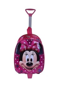 Resim Anaokulu Çocuk Valiz Sırt Çantası Çekçekli 2In1 Mini Fare 