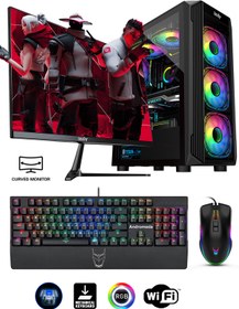 Resim IZOLY GamePlayer i5-12400F 16GB 256GB SSD 500GB HDD RTX 2060 6GB 24" Valorant PubG Fifa Oyun PC 