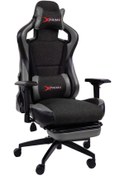 Resim Xprime Over Pro. Oyuncu Koltuğu Hybrid Kumaş Gri 