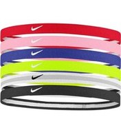 Resim Nike Y Swoosh Sport Headbands 6 Pk Unisex Kırmızı Antrenman Saç Bandı N.100.3042.966.OS 