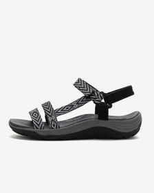 Resim Skechers Reggae Cup Kadın Siyah Sandalet 163126 Bkw 