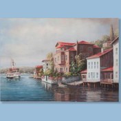 Resim Q-Art İstanbul Kanvas Tablo - 50x70 cm 