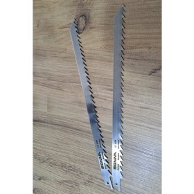 Resim Mediterian Tilki Kuyruğu Testeresi 2 Adet 300mm Ahşap, Plastik, Kemik, Buz Kesme Ucu, Elektrikli, 18W 