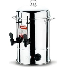 Resim Elektrikli Çay Semaveri 160 Bardak Metalik, Pratik ve Şık Çay Otomatı 