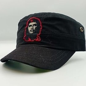 Resim MYZİ STORE Castro Fidel Kastro Che Guevara Şapkası Pamuk Keten Karışımı Arka Kısımdan Beden Ayarlanabilir 