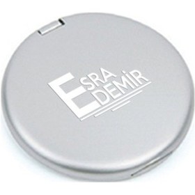 Resim Kişiye Özel Metal Cep Aynası 