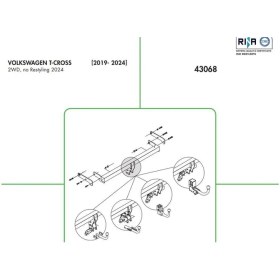 Resim Volkswagen T-Cross Yatay Söktak 