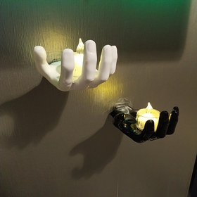 Resim 1 adet El şekilli kanca, İz bırakmayan deliksiz duvar askısı, Anahtarlar, Şapkalar, Havlular, Tuvalet malzemeleri için dayanıklı kancası, Kendinden yapışkanlı ev askısı, Banyo, Yatak odası, Ev, Yurt için ev düzenleyici, Yardımcı Kanca 