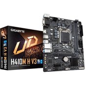 Resim Gigabyte H410M H V3 Intel H410 2933 MHz DDR4 Soket 1200 mATX Anakart 
