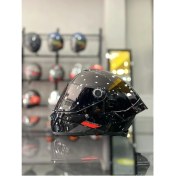 Resim MT Helmets Thunder 4 Gloss Black Kask Şeffaf Vizörlü 